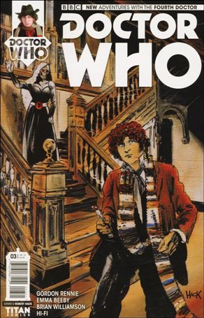 Doctor Who: The Fourth Doctor issue 3-D Robert Hack Cover