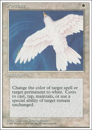Magic the Gathering: 4th Edition (Base Set) card 43 Purelace