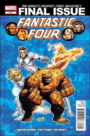 Fantastic Four (1961) issue 611 Ryan Stegman Cover