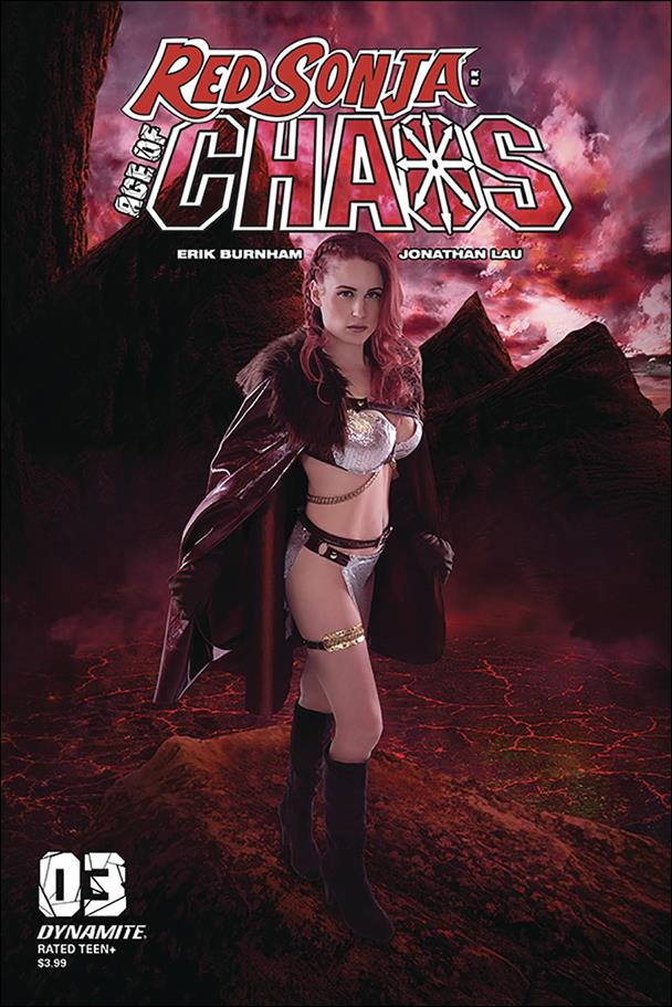 Red Sonja: Age of Chaos issue 3-E Cosplay Photo Cover