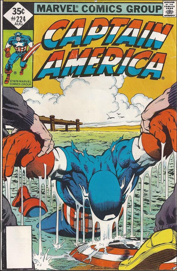 Captain America (1968) issue 224-C Whitman Cover