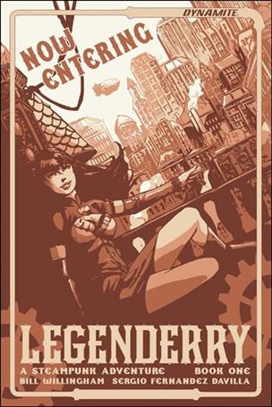 Legenderry: A Steampunk Adventure issue 1-D Johnny Desjardins 1:100 Travelogue Cover