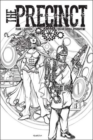 Precinct issue 2-B Black & White Cover 1:10