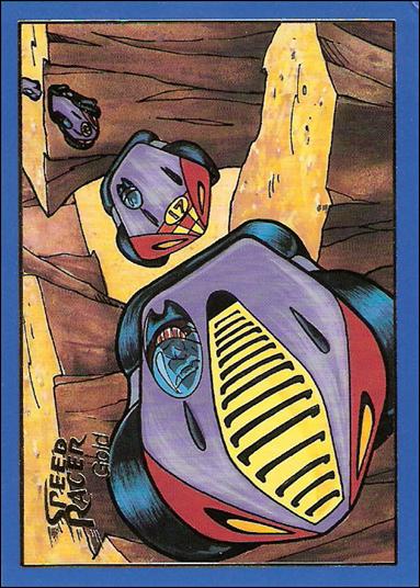 Speed Racer (Gold Foil Subset) card 49 Car Acrobatic Team Cars