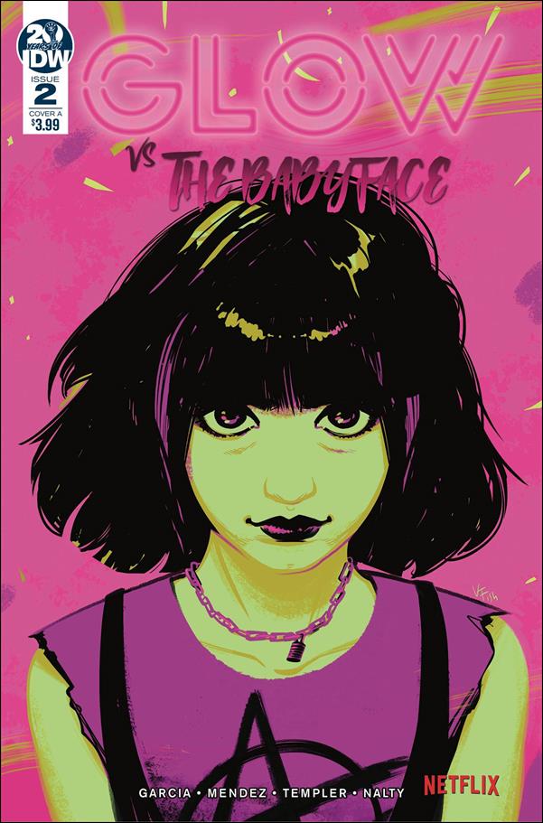 GLOW vs The Babyface issue 2 Veronica Fish Cover