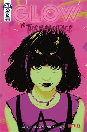 GLOW vs The Babyface issue 2 Veronica Fish Cover