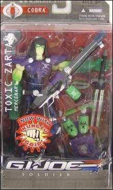 G.I. Joe: SIGMA 6 (Soldier Assortment) figure 18 Toxic Zartan - Mercenary