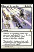Magic the Gathering: Ravnica (Base Set)  card 21 Hour of Reckoning