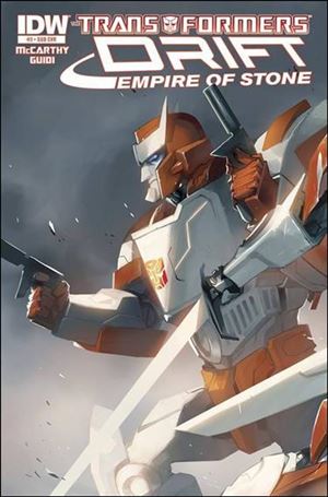 Transformers: Drift - Empire of Stone issue 3-B Sarah Stone Subscription Cover