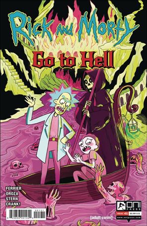 Rick and Morty Go to Hell issue 1-C Nicole Goux 1:10 Cover