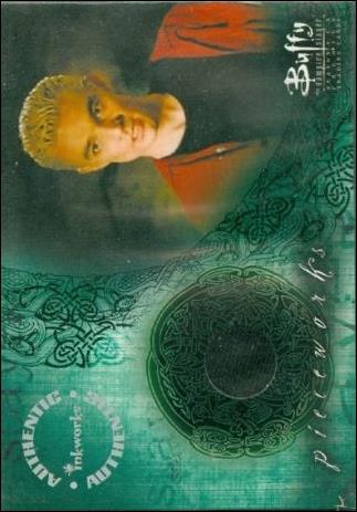 Buffy the Vampire Slayer: Season Six (Pieceworks Subset) card PW5 T-Shirt worn by James Marsters as Spike