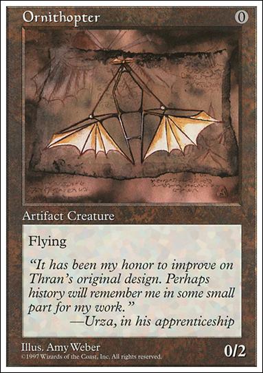 Magic the Gathering: 5th Edition (Base Set) card 394 Ornithopter