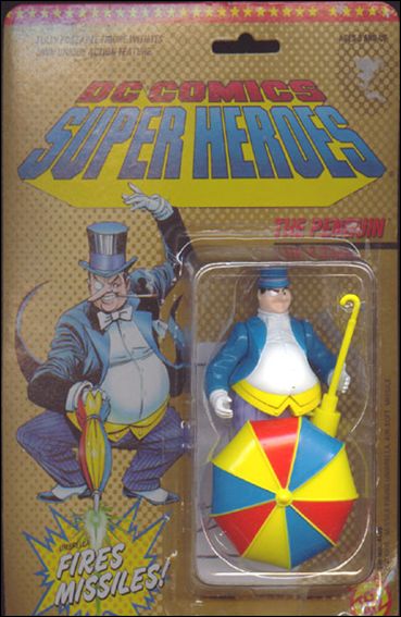 DC Comics Super Heroes figure 8-C Penguin (w/ Umbrella Missile)