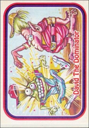 Awsome! All-Stars (Base Set) card 60 David The Dominator