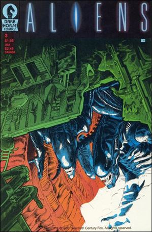 Aliens (1988) issue 3-B 2nd Printing