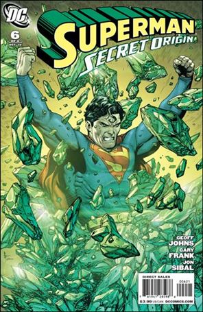 Superman: Secret Origin issue 6-B Superman with Kryptonite 1:10 Cover