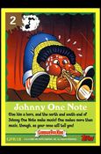 Garbage Pail Kids All-New Series 4 (Game Card Subset) card GPK18 Johnny One Note