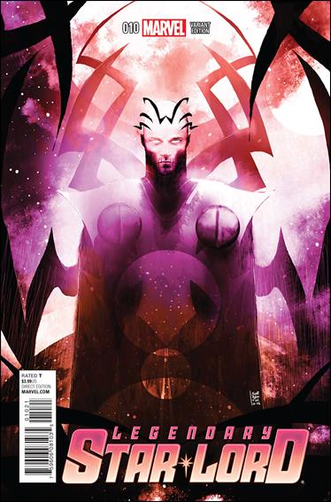 Legendary Star-Lord issue 10-B Andrea Sorrentino 1:20 Cosmically Enhanced Cover