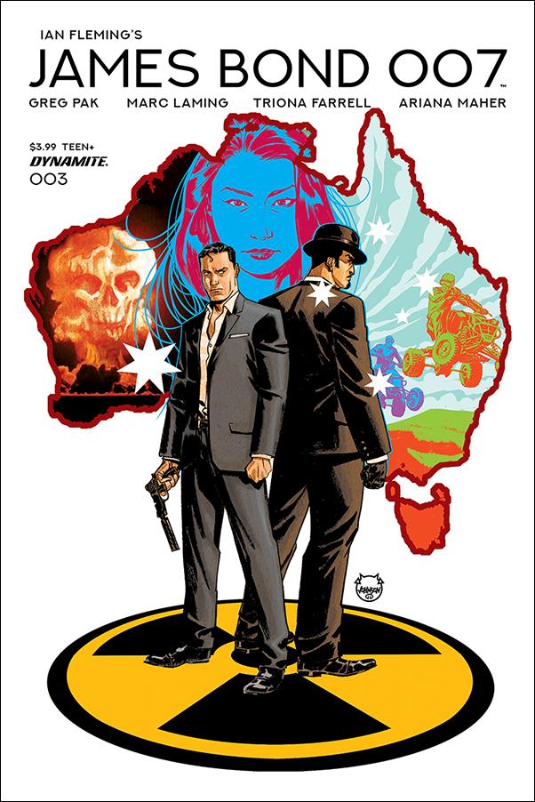 James Bond 007 issue 3 Dave Johnson Cover