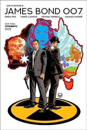 James Bond 007 issue 3 Dave Johnson Cover