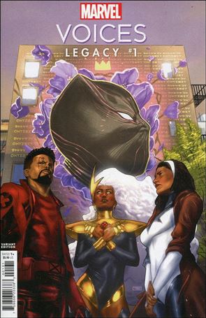 Marvel's Voices: Legacy (2022) issue 1-C Taurin Clarke Cover