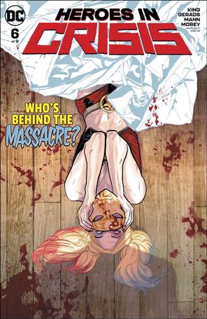 Heroes in Crisis issue 6 Mitch Gerads Cover