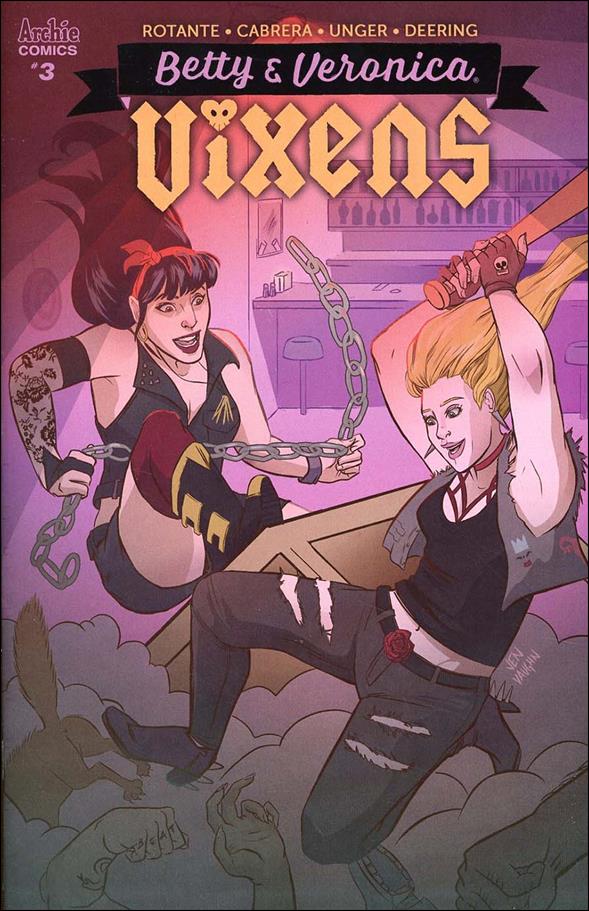 Betty & Veronica: Vixens issue 3-C Jen Vaughn Cover