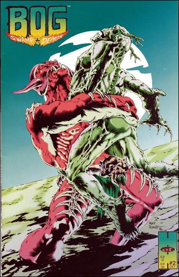 Bog Swamp Demon issue 2 Matt Roach Cover