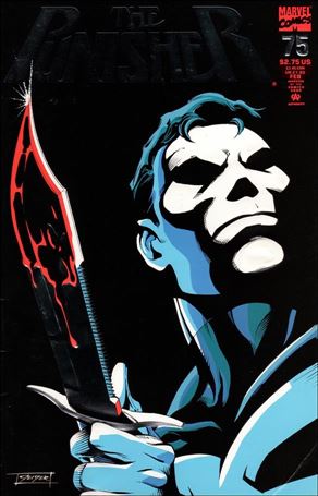 Punisher (1987) issue 75 Embossed Cover