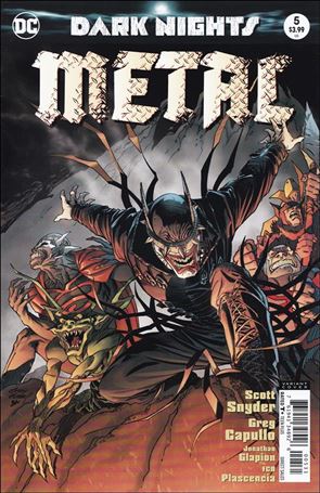 Dark Nights: Metal issue 5-C Andy Kubert Cover
