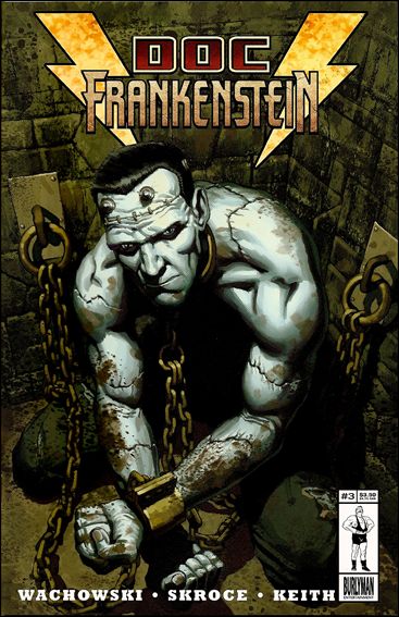Doc Frankenstein issue 3 Color Cover