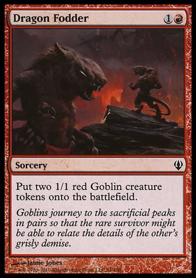 Magic the Gathering: Archenemy (Base Set) card 34 Dragon Fodder