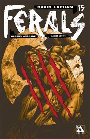 Ferals issue 15-D Slashed Cover 1:3