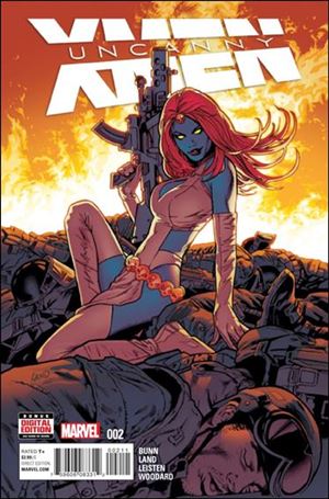 Uncanny X-Men (2016) issue 2 Greg Land Cover