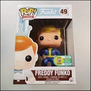 Pop! Funko - Freddy Funko figure 49 Freddy Funko (Vault Boy) SDCC 1/400