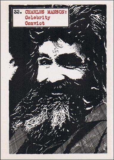 Bloody Visions (Base Set) card 32 Charles Manson: Celebrity Convict