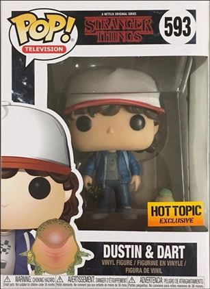 POP! Television figure 593 Dustin & Dart Hot Topic Exclusive