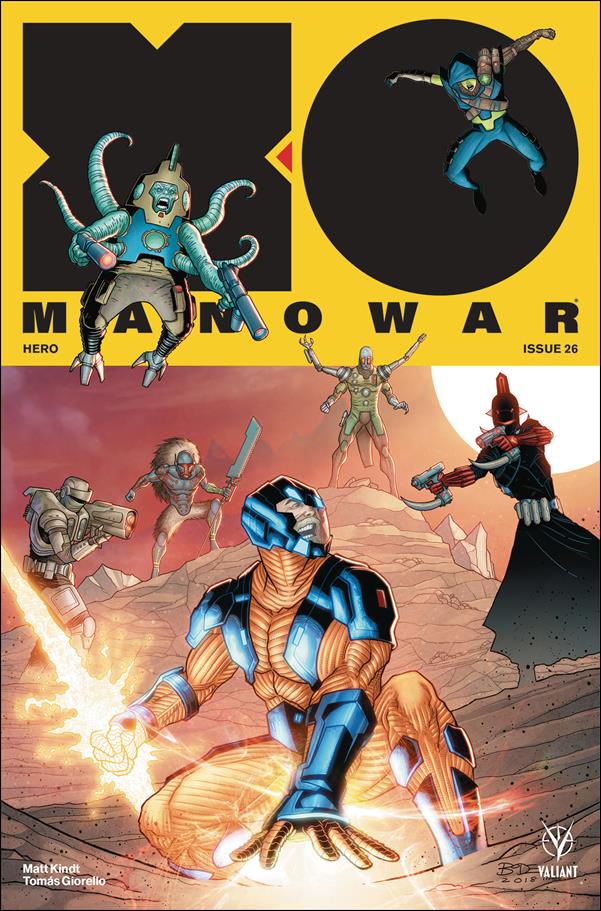 X-O Manowar (2017) issue 26-B Ryan Bodenheim Cover