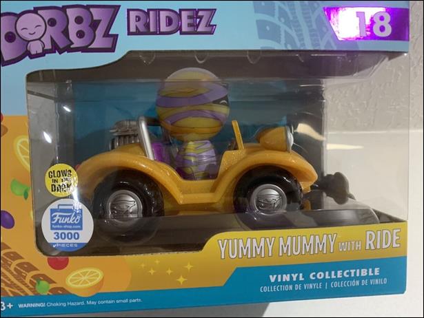 Dorbz Ridez figure 18 Yummy Mummy with ride. 1/3000