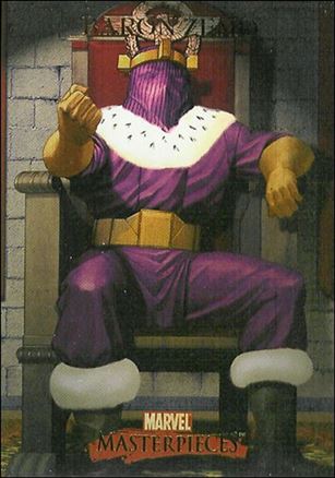 2007 Marvel Masterpieces (Parallel Foil Base Set) card 6 Baron Zemo