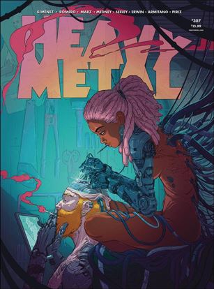 Heavy Metal issue 309 Jilesen Cover