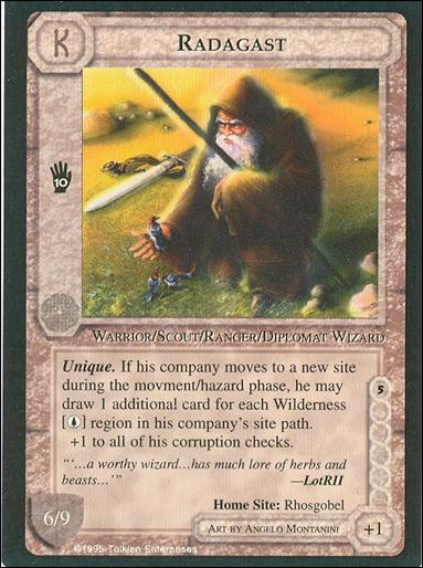 Middle-Earth: The Wizards (Base Set) card 353 Radagast