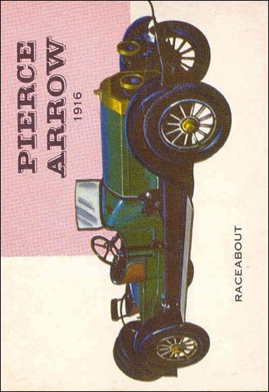 World on Wheels (Base Set) card 64 Pierce-Arrow Raceabout 1916