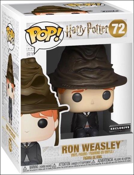 POP! Harry Potter figure 72 Ron Weasley (Sorting Hat)