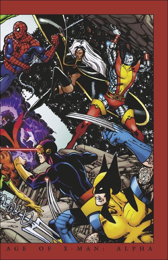 Age of X-Man: Alpha issue 1-B George Perez Hidden Gem Wraparound Cover