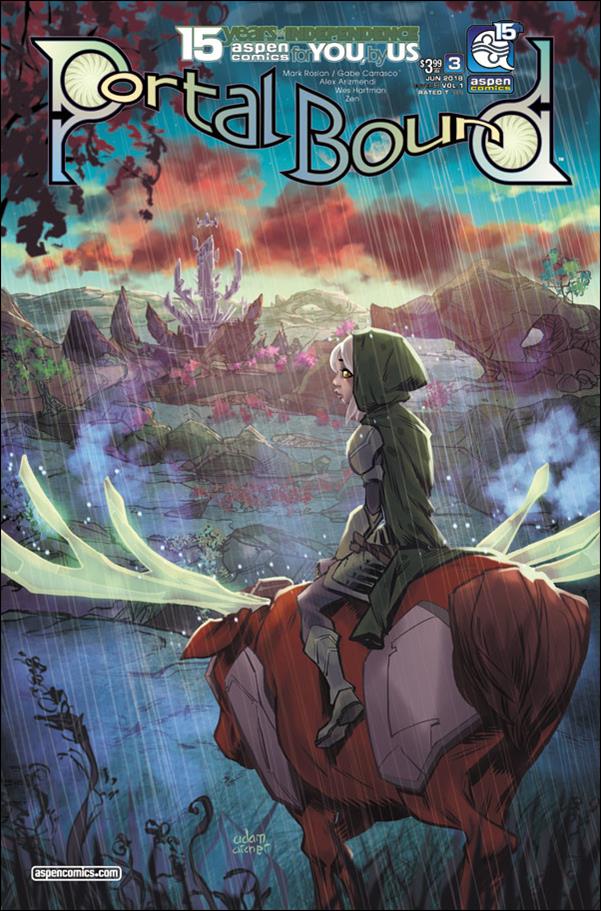 Portal Bound issue 3-B Adam Archer Cover