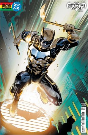 Detective Comics (1937) issue 1094-D Ryan Benjamin Black History Month Cardstock Cover