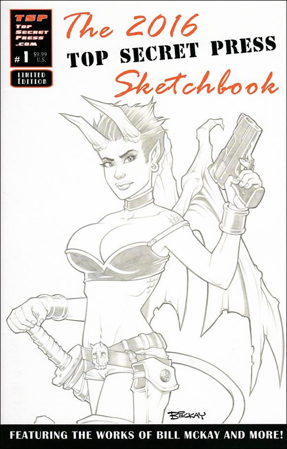 Top Secret Press Sketchbook issue 2016
