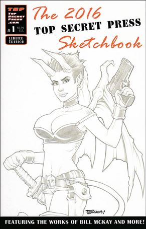 Top Secret Press Sketchbook issue 2016