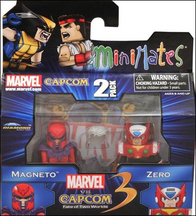 Marvel vs Capcom 3 Minimates figure 4 Magneto and Zero